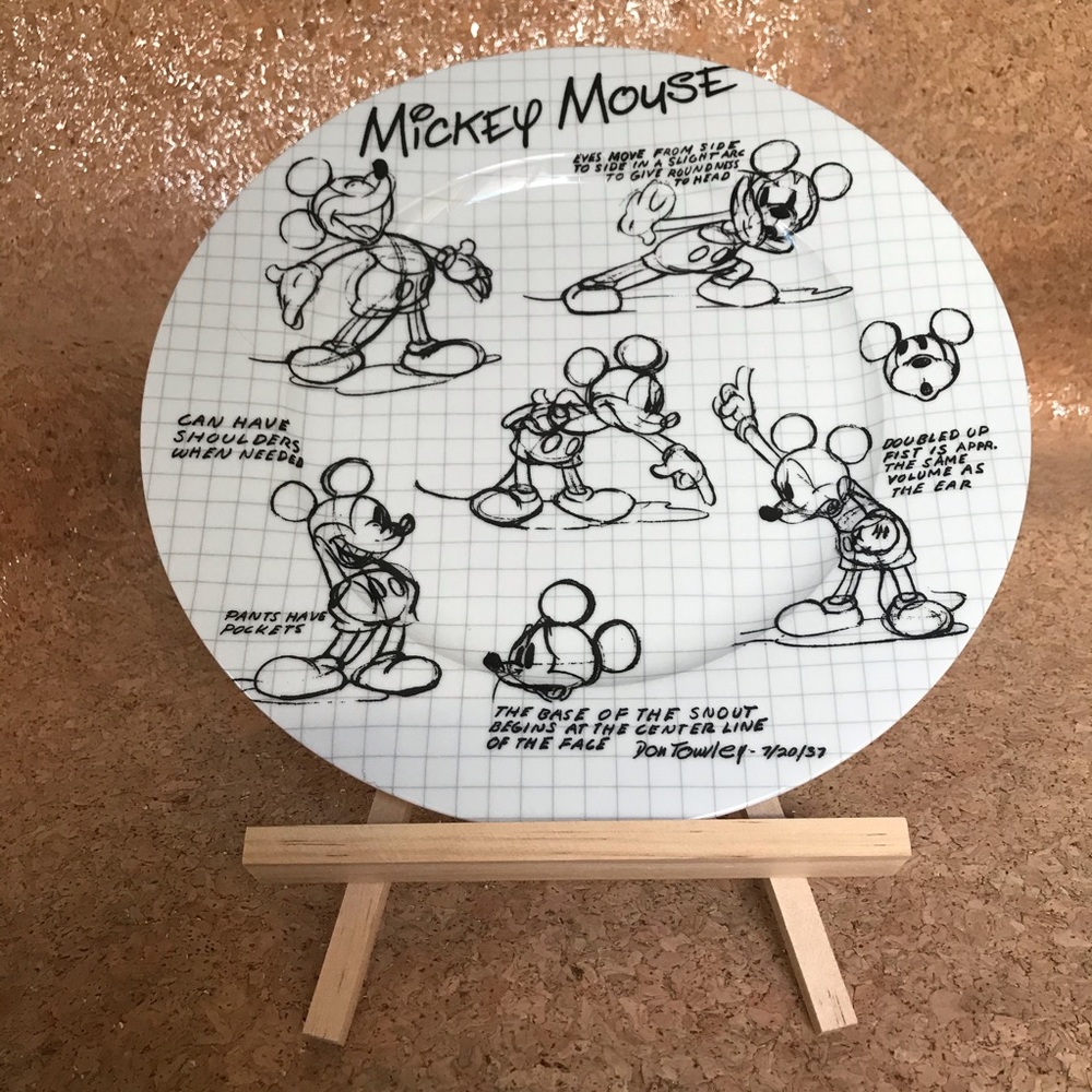 90th Celebration! Minnie Mickey Goofy Plates - Picture 6 of 7